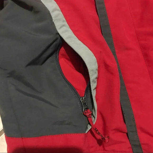 L.L. Bean Kids Red Gray 3 in 1 Classic Jacket - Picture 6 of 15